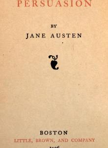 Persuasion By Jane Austen